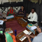 Shri Vilas Kundekar Giving Lessons in vocal music
