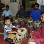 Shri Govind Kalsekar Giving Tabla Lessons