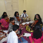 Mrs. Shalaka Deshpande Giving violin Lessons