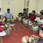 Shri Arun Kundekar Giving Tabla Lessons