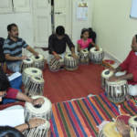 Shri Arun Kundekar Giving Tabla Lessons