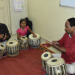 Shri Arun Kundekar Giving Tabla Lessons