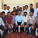 Students with Shri Vilas Kundekar