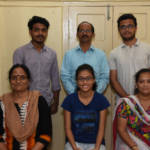 Students with Shri Vilas Kundekar