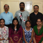 Students with Shri Vilas Kundekar