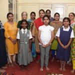 Students with Mrs  Swarali Sawant